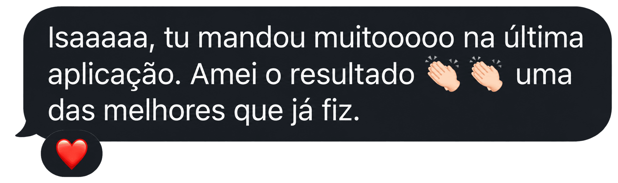 Depoimento de paciente da IGS Clinic