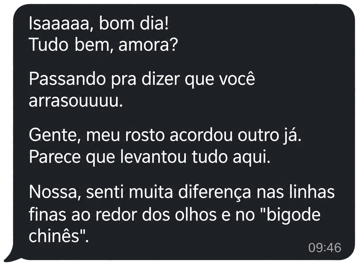 Depoimento de paciente da IGS Clinic