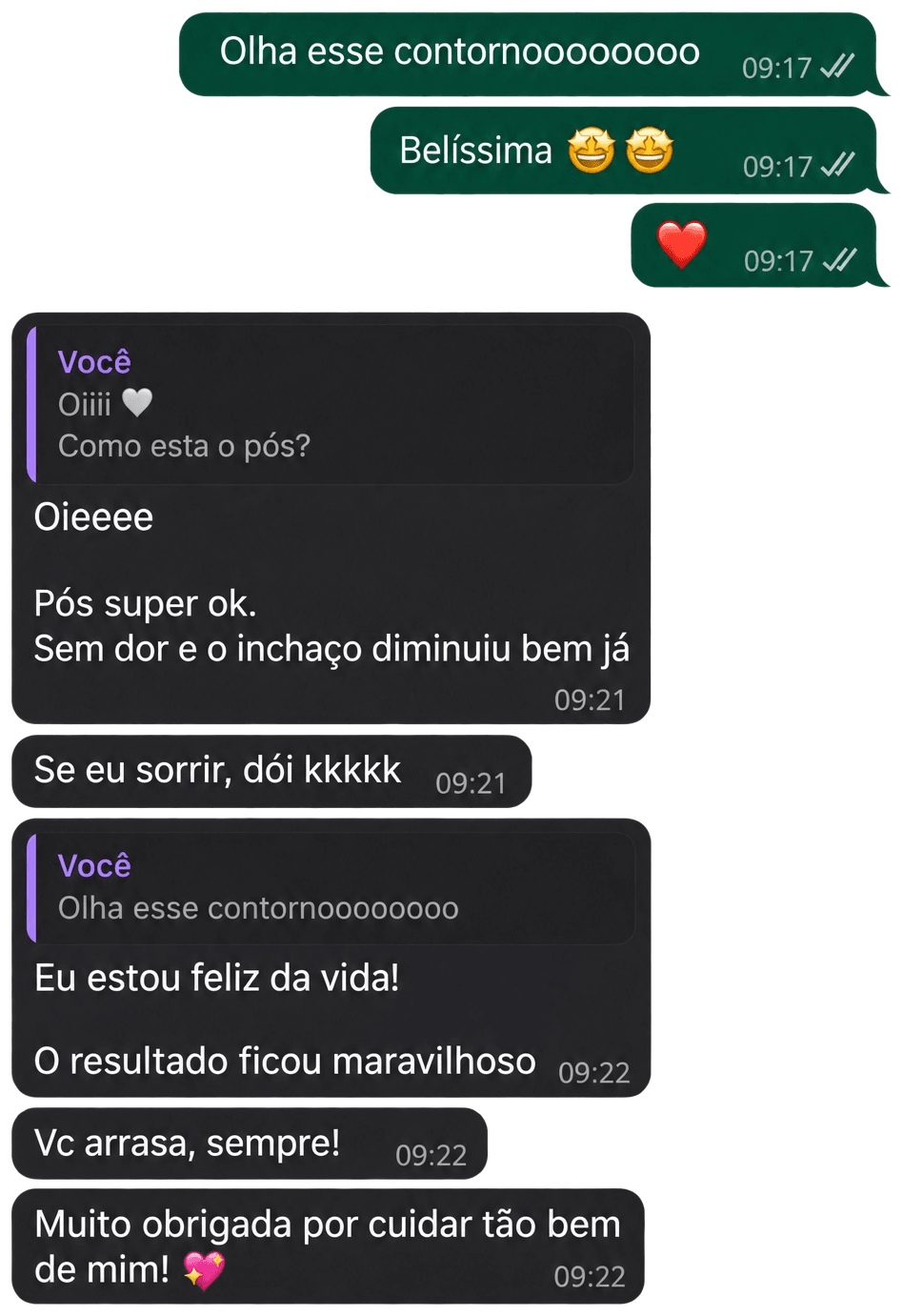 Depoimento de paciente da IGS Clinic