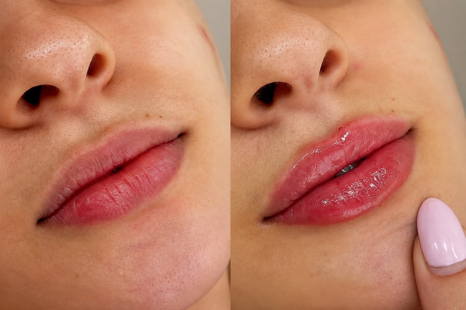 Resultado de preenchimento facial com ácido hialurônico na IGS Clinic
